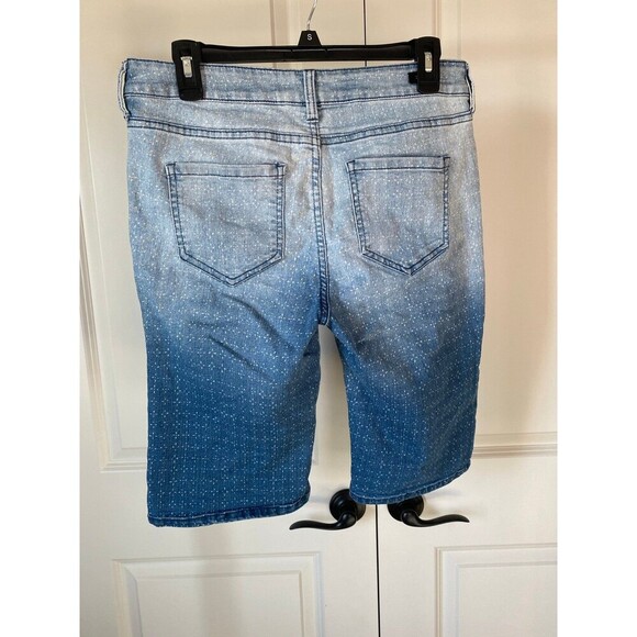 Liverpool patterned jean shorts - Picture 3 of 7